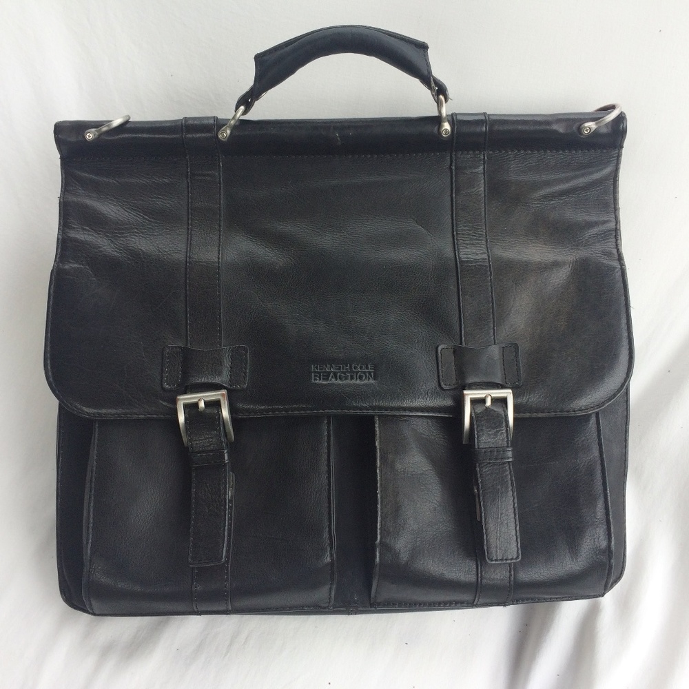 Kenneth Cole Leather Briefcase